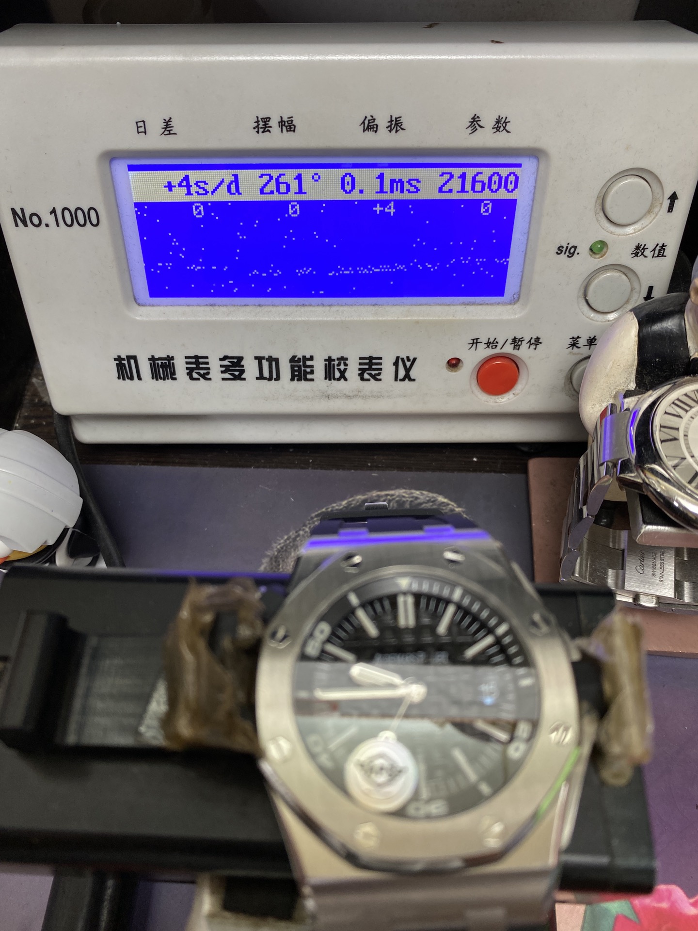 Audemars Piguet Royal Oak Offshore Series 15703ST.OO.D002CA.01, black dial, 42mm Size.