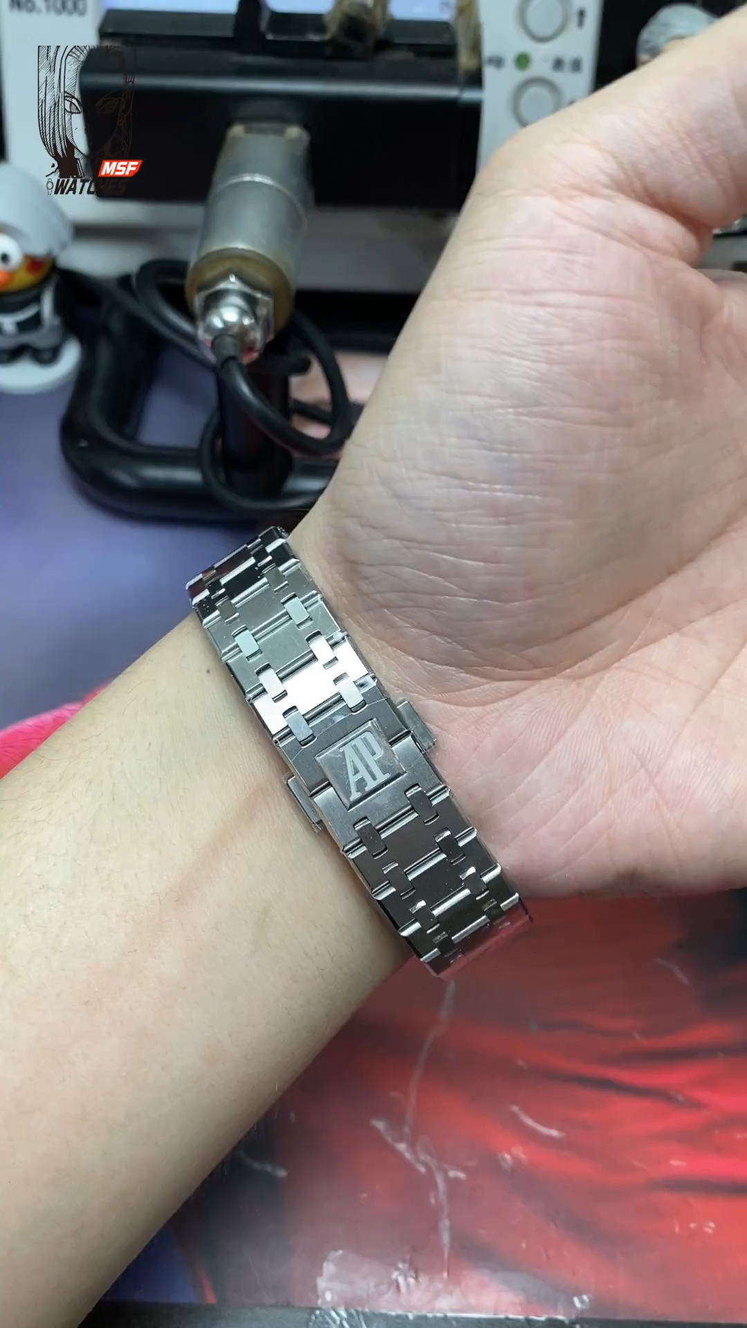 Audemars Piguet Royal Oak Offshore Series15500ST.OO.1220ST.01, Blue Dial, 41mm Size.