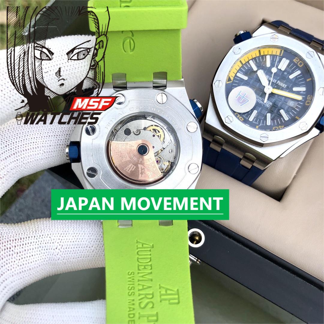 Audemars Piguet Royal Oak Offshore Series 15720ST.OO.A052CA.01, Green Dial, 42mm Size.