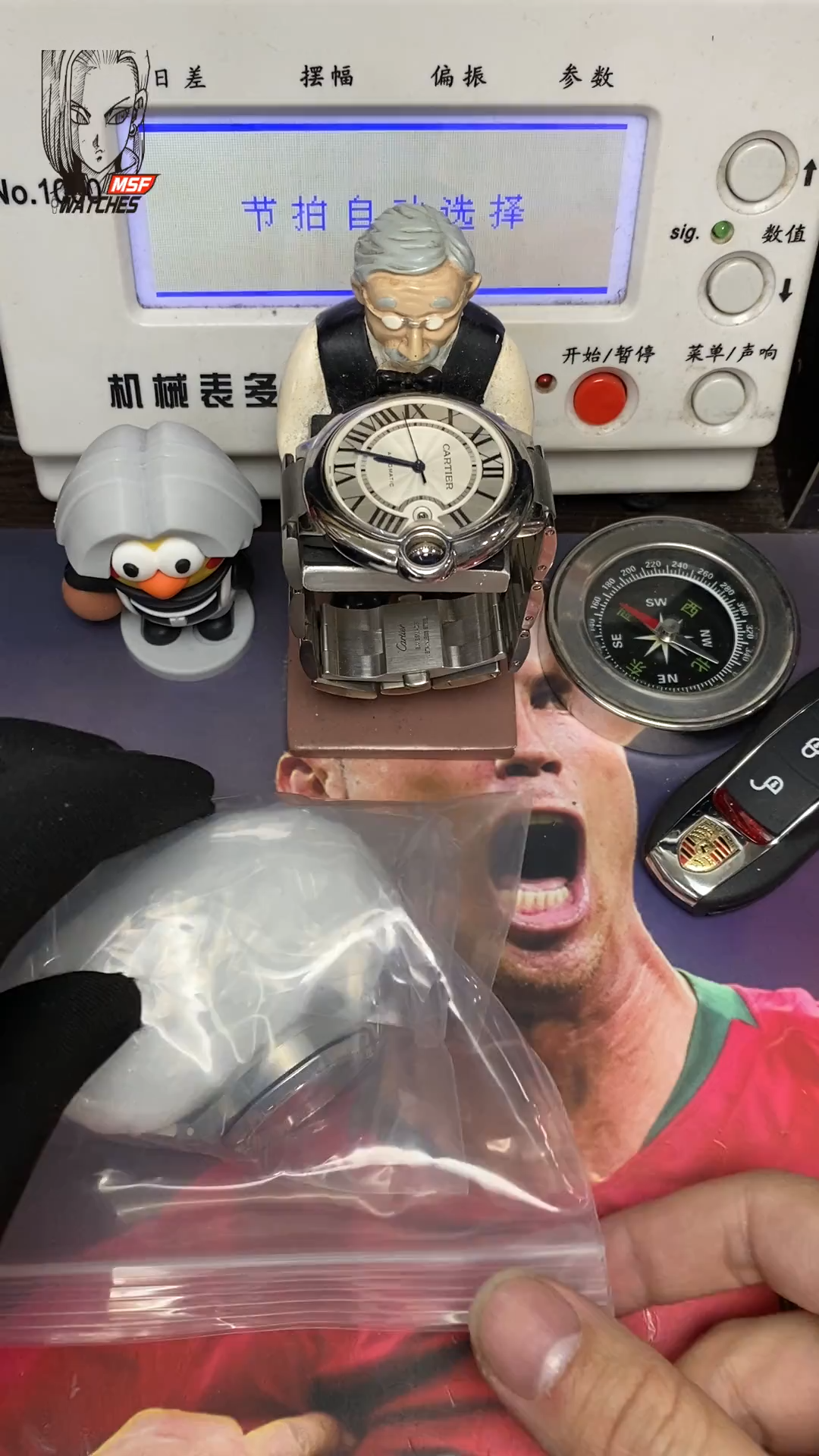 Audemars Piguet Royal Oak Series 15400ST, ICE Blue Dial, diamond brezel, 41mm size.