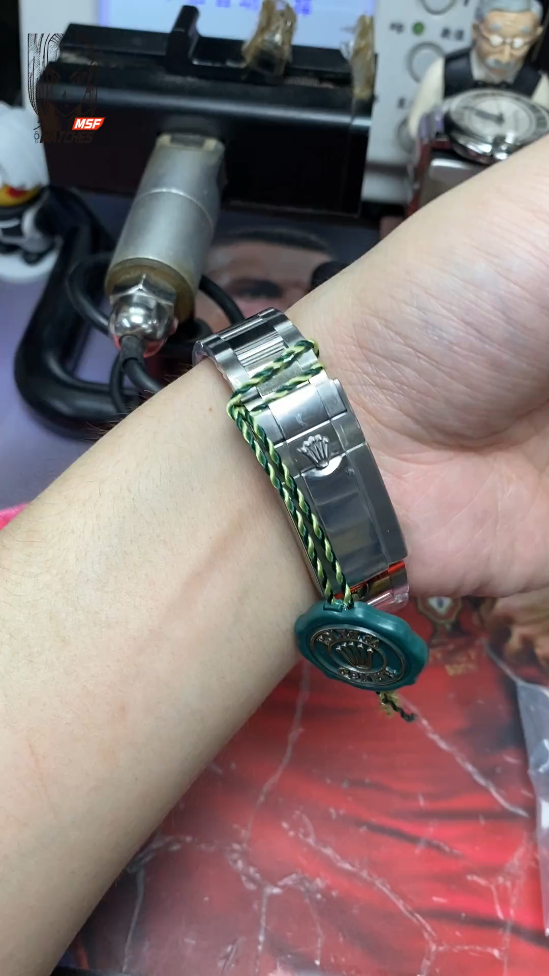 Rolex Cosmograph Daytona M116506-0001, Ice Blue Dial, 40mm size.