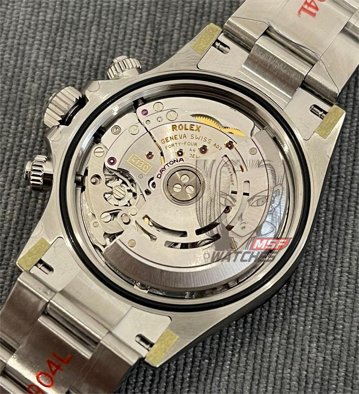 Rolex Cosmograph Daytona Series m116518ln-0078, gold case black dial ceramic bezel, 40mm size.