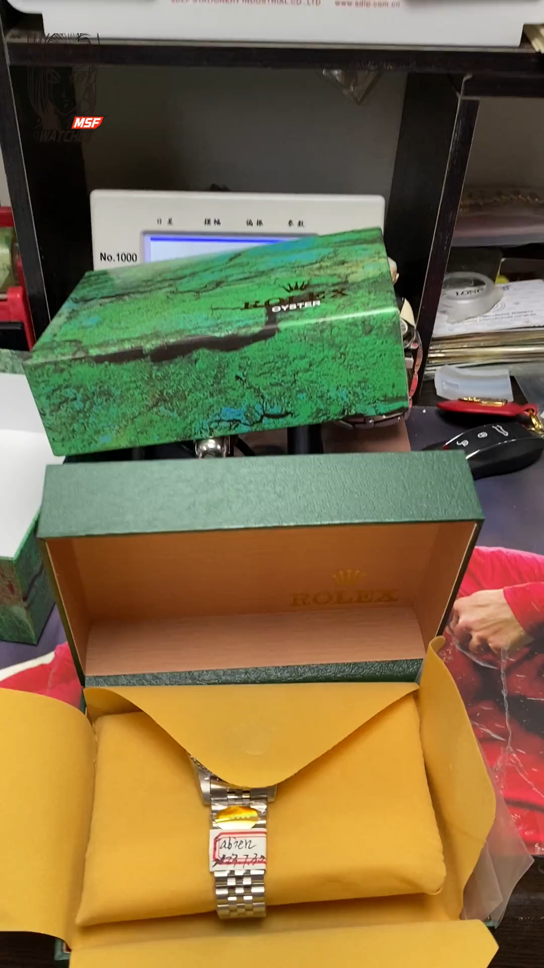 Rolex GMT-Master series Retro 1989S GMT PEPSI , 40mm size.