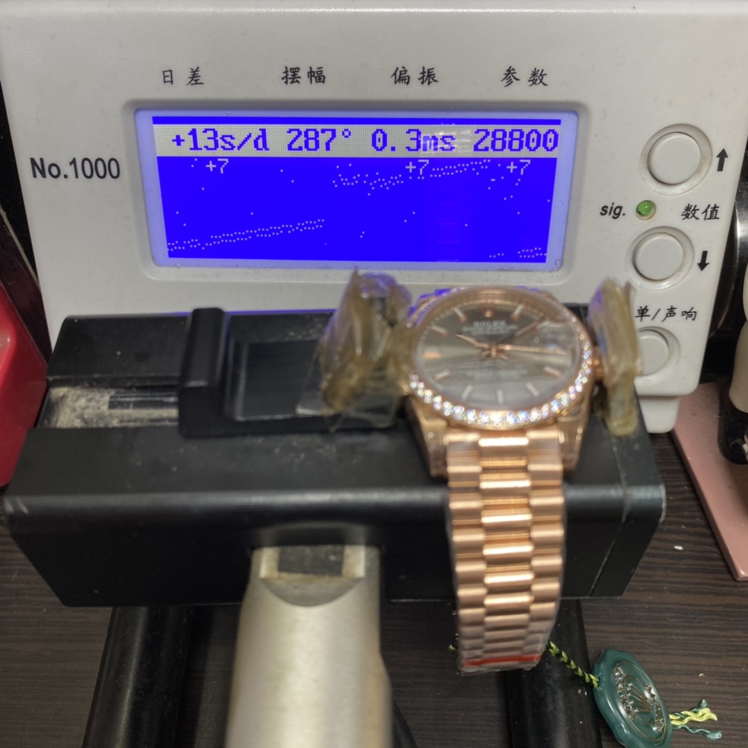 Rolex Datejust Series m279135rbr-0025, Rose Gold Case Grey Dial with Diamond Bezel, 28mm size.