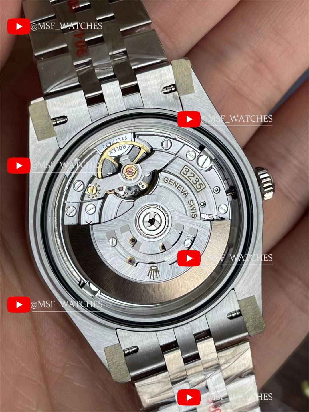 Rolex Submariner Series m126610ln-0001, Blackwater Ghost Added the function of reverse calendar adjustment, 41mm size.