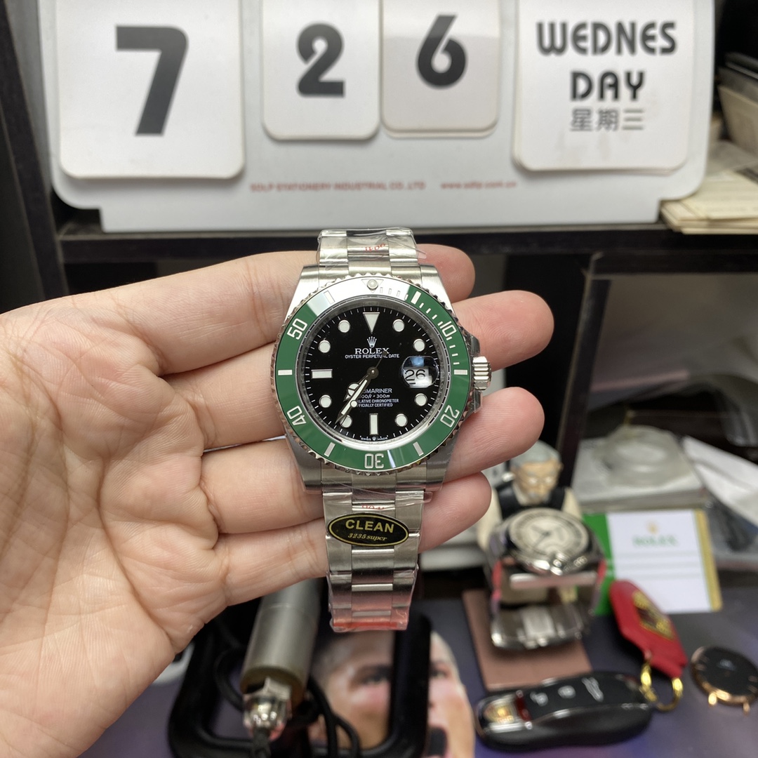 Rolex Submariner Series m126610lv-0002, New Green Hulk 