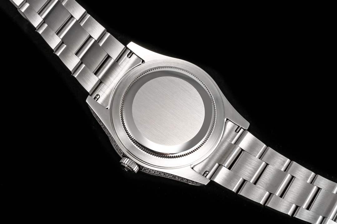 Rolex SKY-DWELLER series Black/BLUE Dial, FULL diamond case,  ,Month Date and GMT Dual Time Zone Functions, 42mm Size.