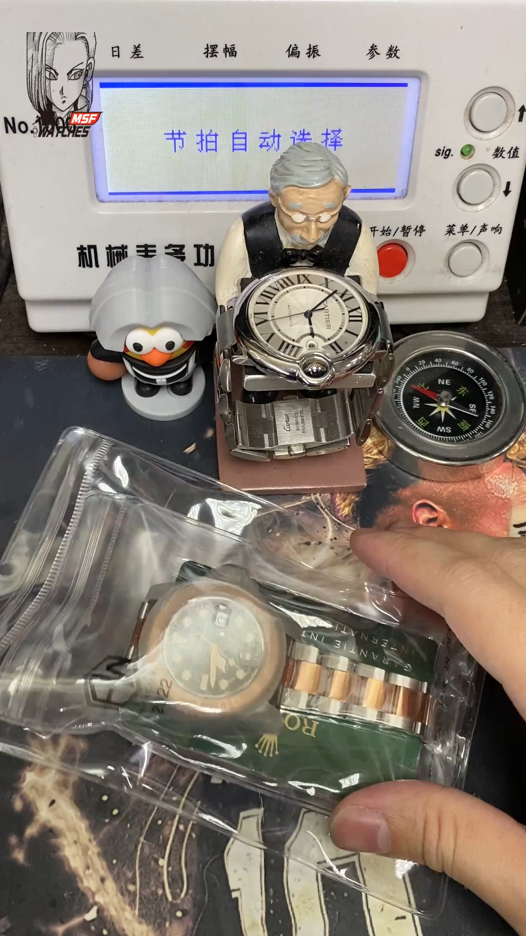 Rolex Yacht-Master Series m126621-0002, Two-Tone Gold Case Black Dial, 40mm size.