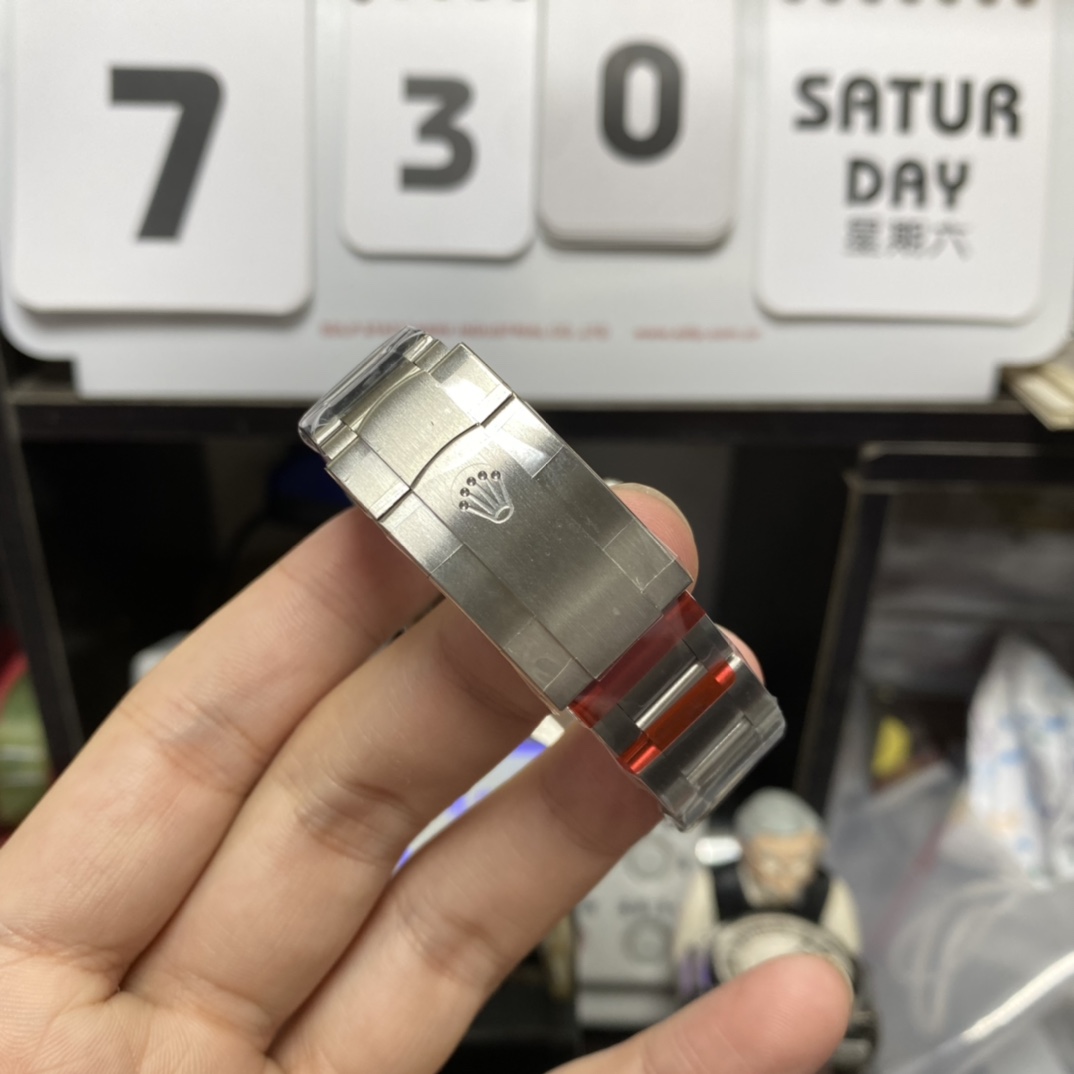 Rolex Oyster Perpetual Series m126000-0006, Tiffany Blue Dial, 36mm size.