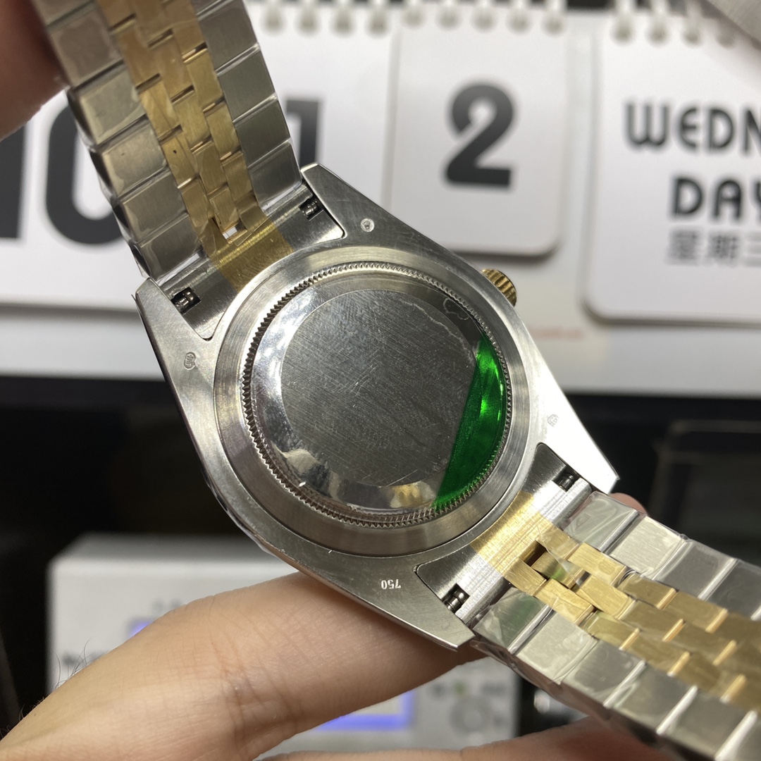 Rolex Datejust Series m126303-0012, Gold Dial Yellow Gold Case, 41mm Size, Jubilee Bracelet.