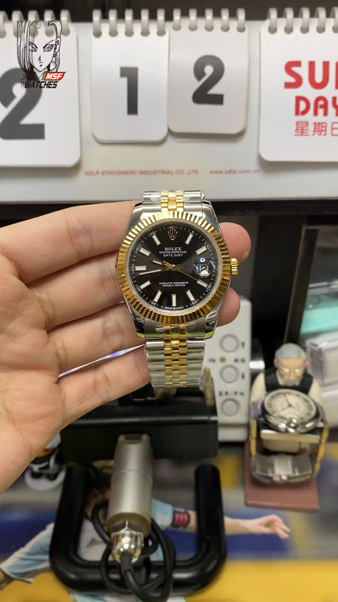 Rolex Datejust Series 41mm Size