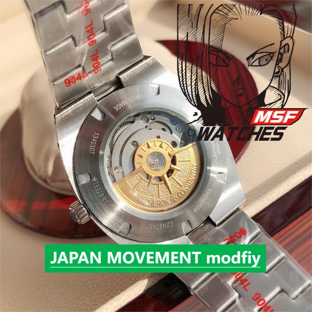 Vacheron Constantin Overseas Collection series 4500V110A-B483, Black Dial Rubber Strap, 41mm Size.