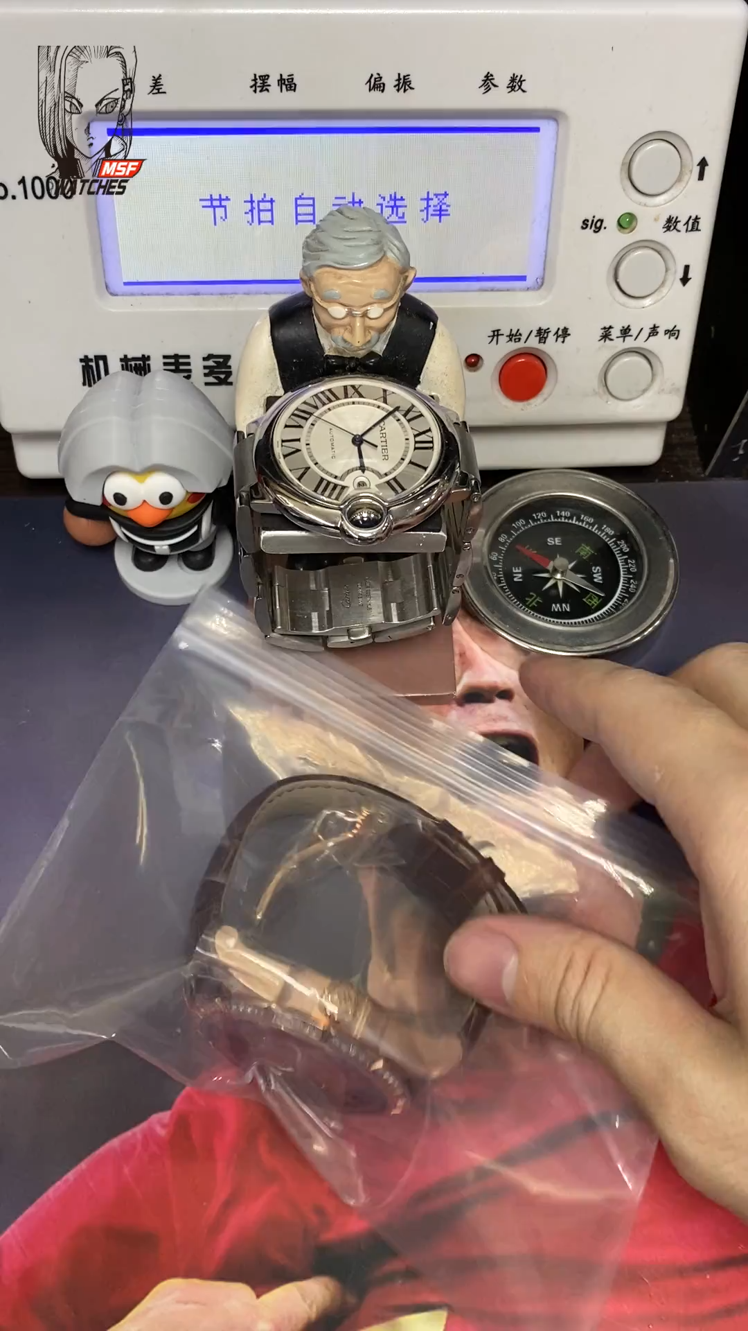 Roger Dubuis Royal Oak Series 18K ROSE GOLD CASE Tourbillon movement , 45mm Size.