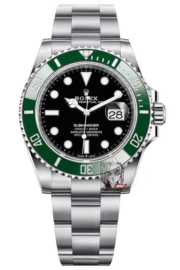 Rolex Submariner Series m126610lv-0002, New Green Hulk 