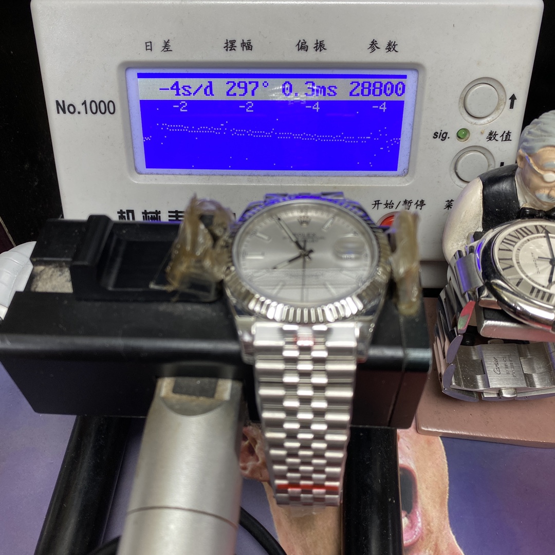 Rolex Datejust series m126334-0010.Silver Dial Five-Piece Link Bracelet,41mmsize