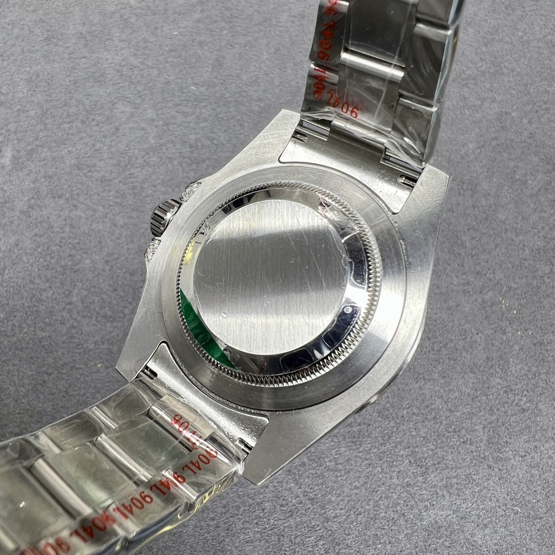 ROLEX GMT-MASTER BLACK DIAL FULL DIAMOND, 40MM