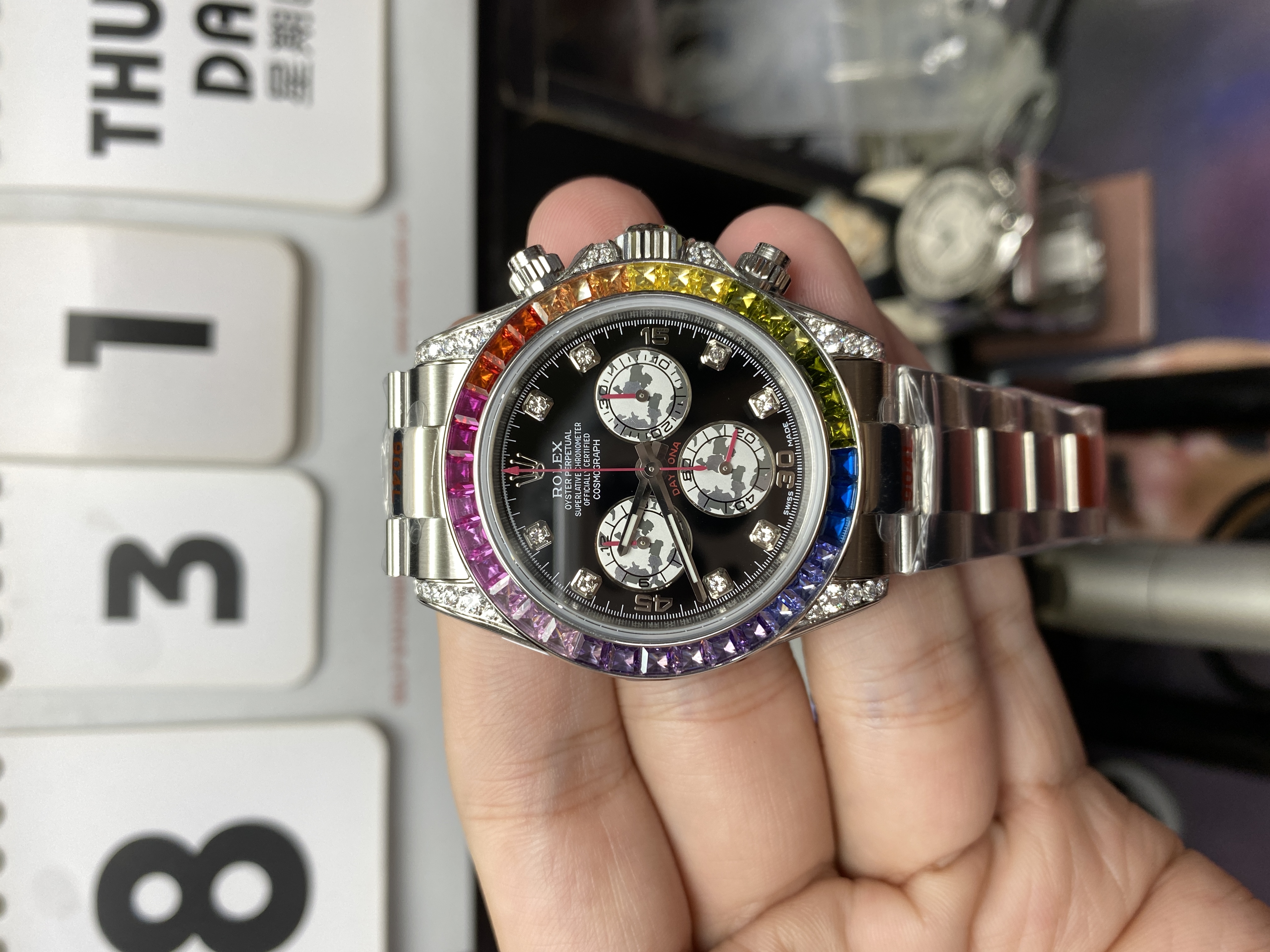 Rolex Cosmograph Daytona Series Watch Model 116599 RBOW 40mm