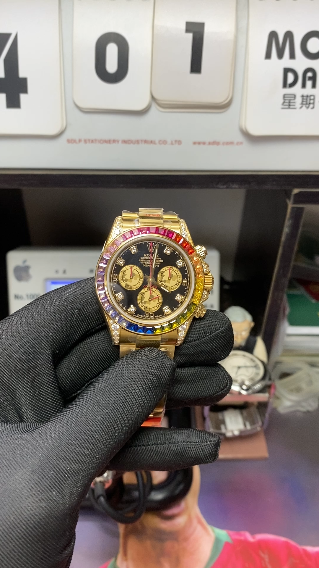Rolex Cosmograph Daytona series Watch Model 116598 RBOW 40mm