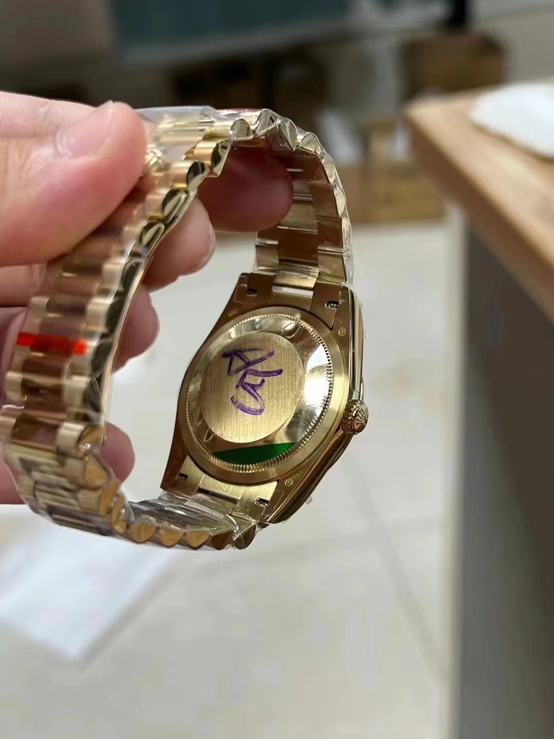 Rolex Day-Date Series Watch Model m118238(Black Onyx)36mm