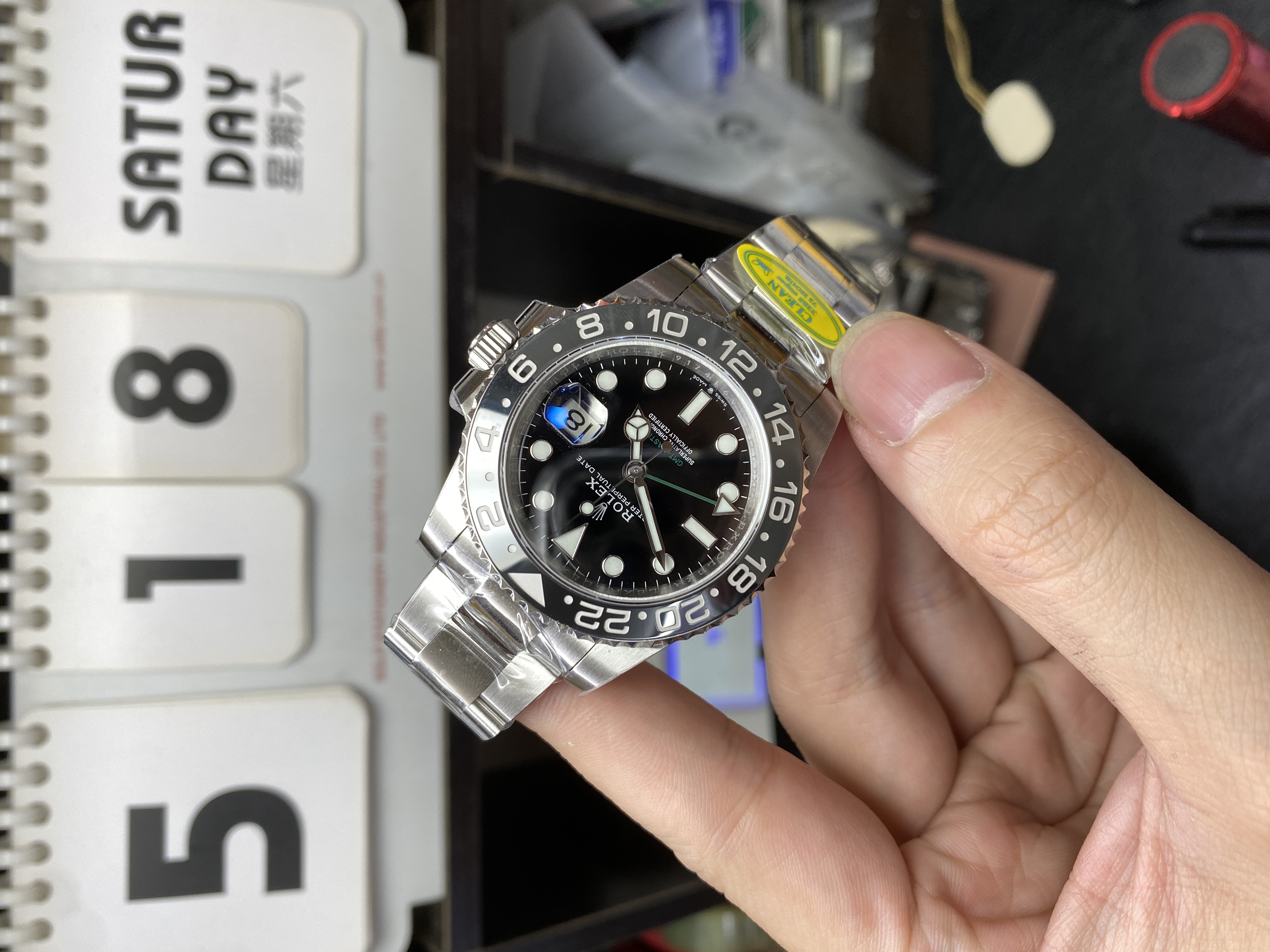 Rolex GMT-Master II Series Watch Model 2024 NEW M126710GRNR-0004 40mm